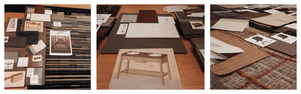 The textures and color palettes fit at Treetops perfectly