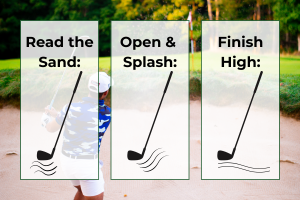 golf bunker shot tips